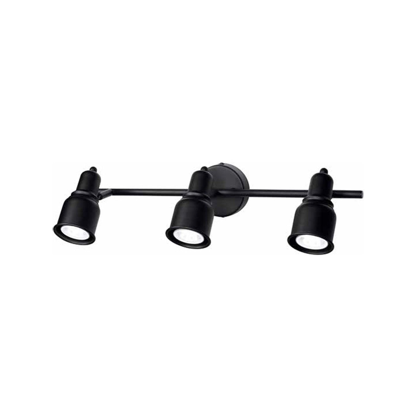 Brilliant 3 Light Black Spotlight - 545 x 140 x 149mm