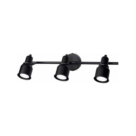 Brilliant 3 Light Black Spotlight - 545 x 140 x 149mm