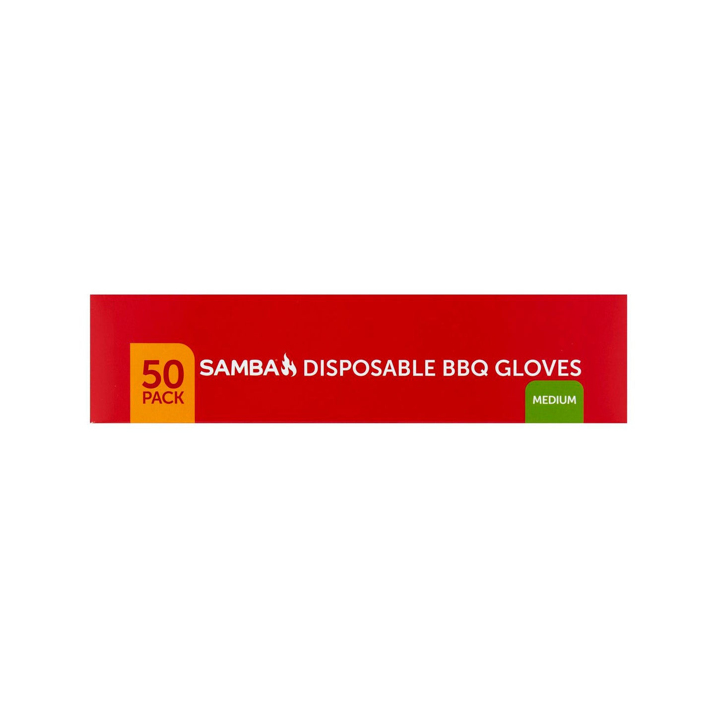 Samba Medium Disposable BBQ Gloves - 50 Pack