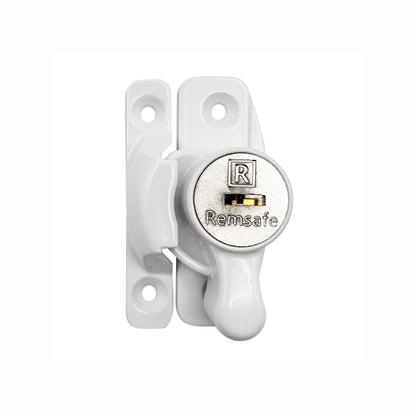Remsafe White Window Sash Lock - 65 x 30 x 25mm
