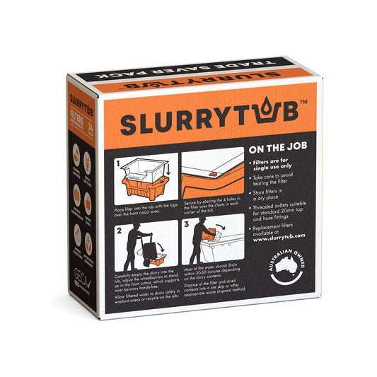 Slurrytub Cement Washout Filter - 24 Pack