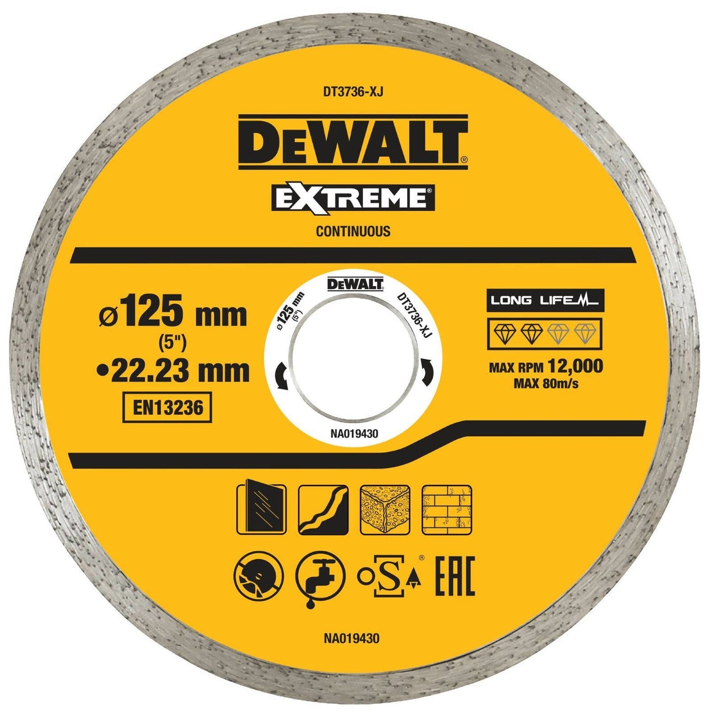 Dewalt Diamond Wheel Blade - 125mm