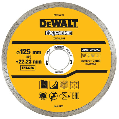 Dewalt Diamond Wheel Blade - 125mm