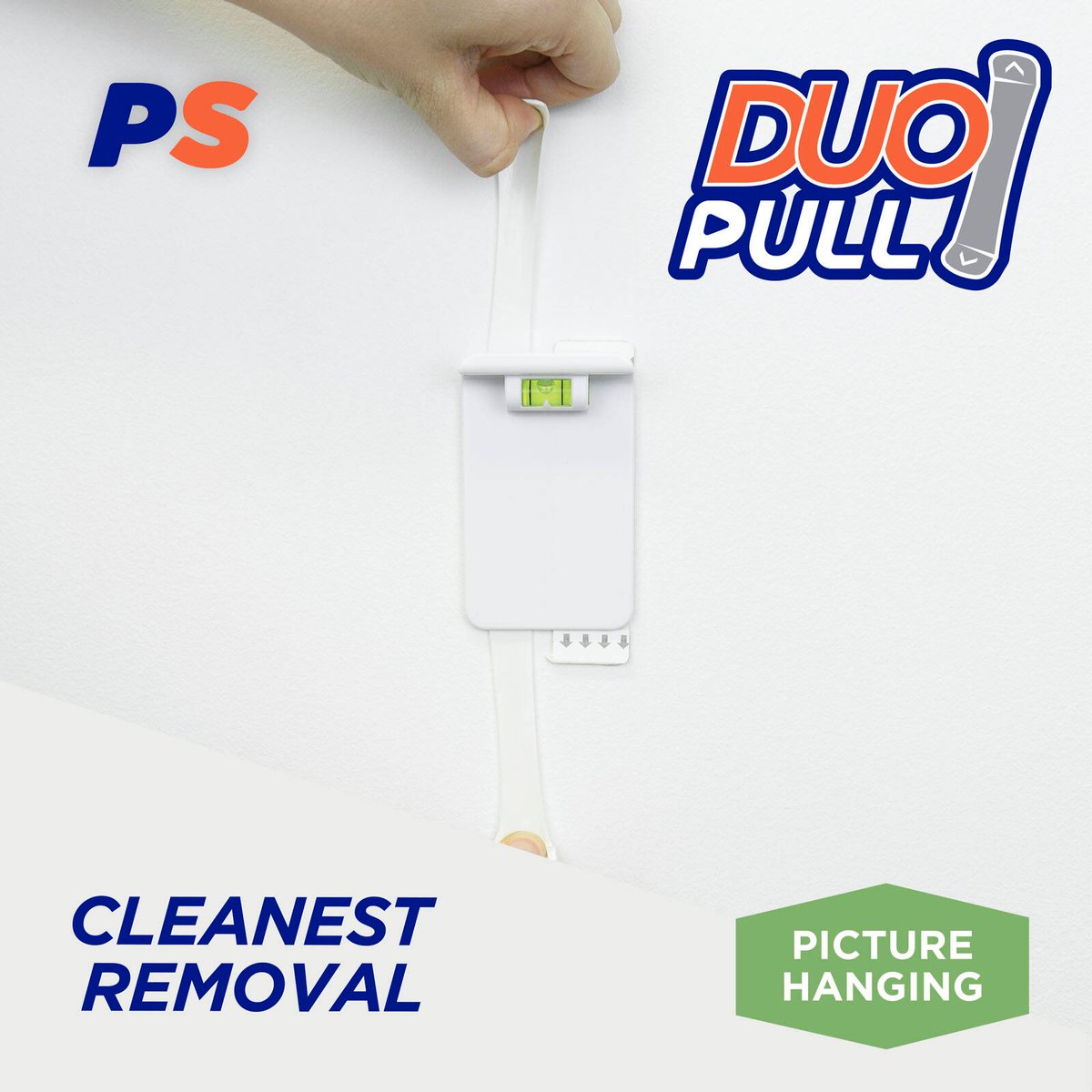 Permastik Extra Large Canvas Hangers - 90cm x 90cm - Plastic - 2 Pack