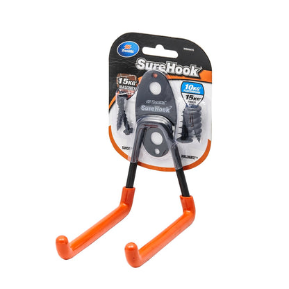 Zenith Garage U Hook - 10kg - Black