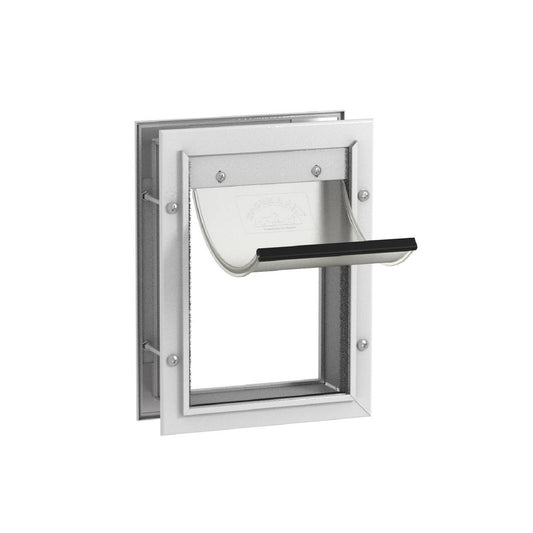 Hakuna Pets Small Pet Door - 170mm x 230mm - Aluminium - Lockable