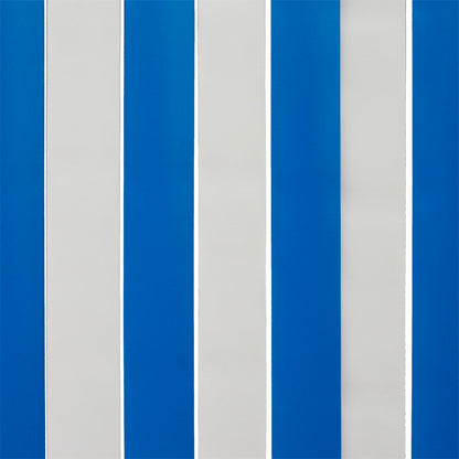 Pillar Weekender PVC Door Curtain - 86 x 200cm - Blue/White