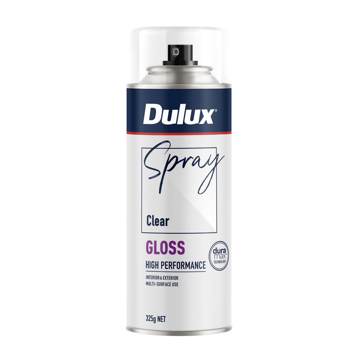 Dulux Spray Paint - 325g - Gloss Clear