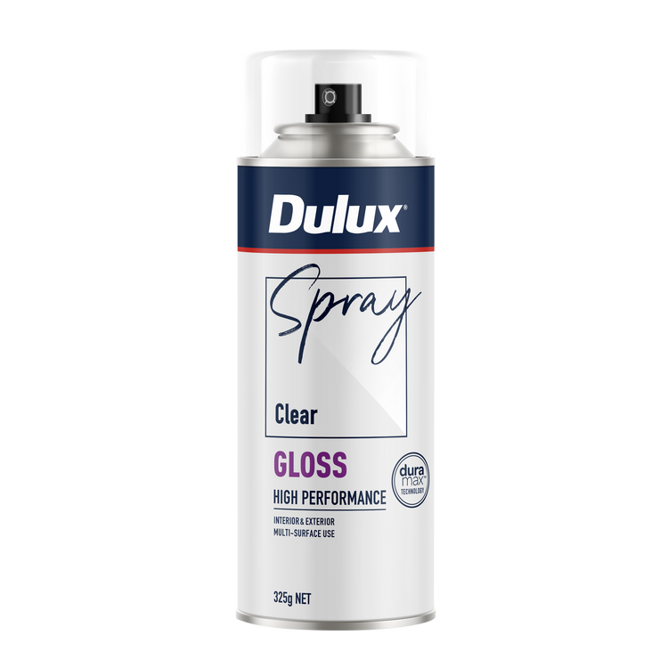 Dulux 325g Clear Gloss Finish Spray Paint