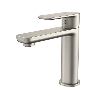 Caroma Luna Basin Mixer - 50 x 167mm - Brushed Nickel