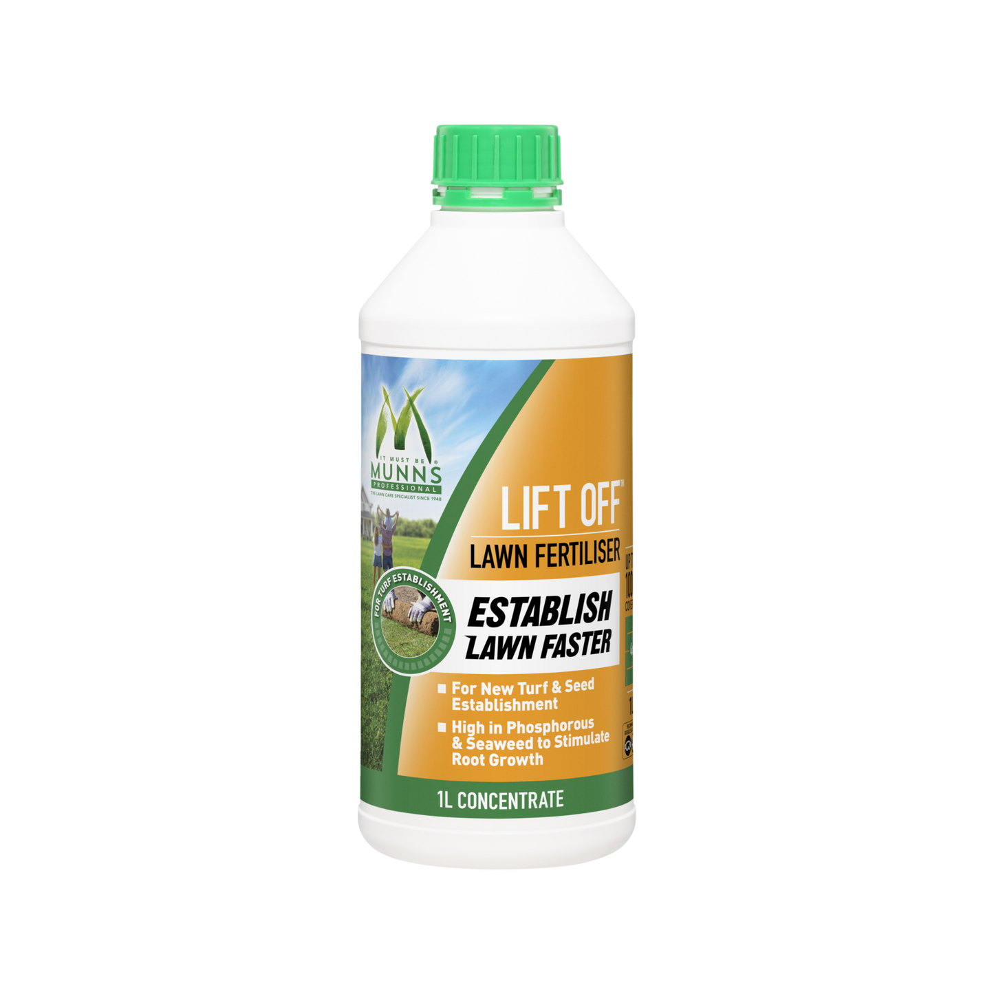 Munns Professional Lawn Fertiliser - 1L