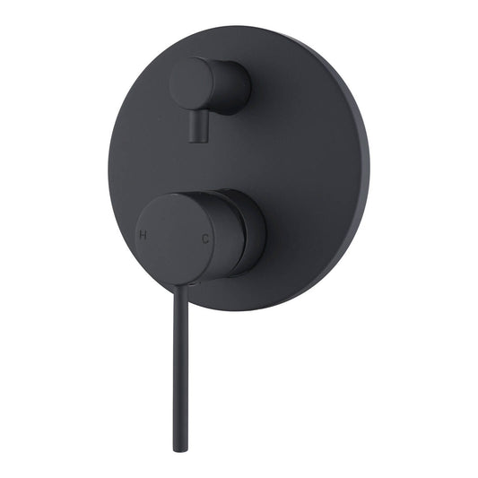 Mondella Resonance Diverter Shower Mixer 35mm Black Resonance