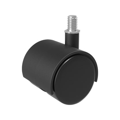 Flexi Storage Black Basket Frame Castors 40mm Plastic 4 Pack