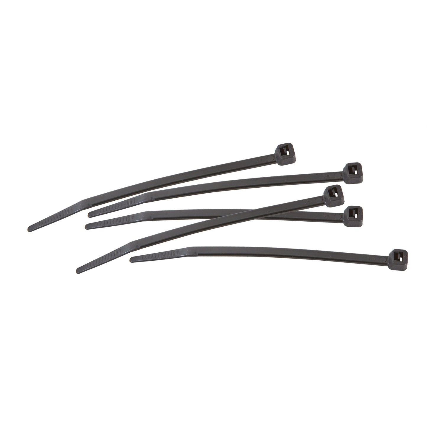 Crescent Black Cable Ties - 150 x 3.6mm - 25 Pack