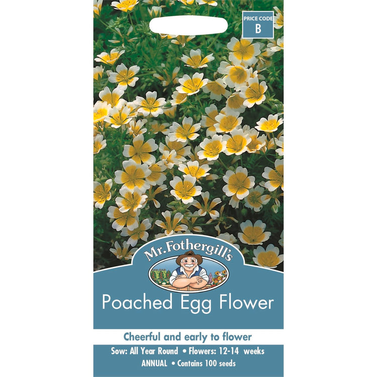 Mr Fothergill Poached Egg Flower Seeds