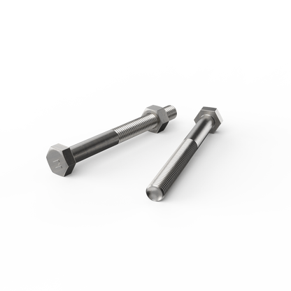 Zenith Hex Head Bolt - M10 x 100mm - 25 Pack - Stainless Steel 304 - Rust Resistant