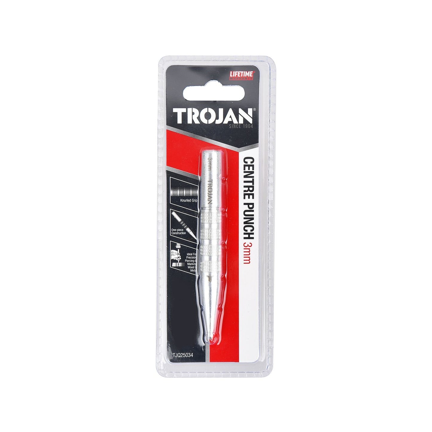 Trojan Centre Punch - 3mm