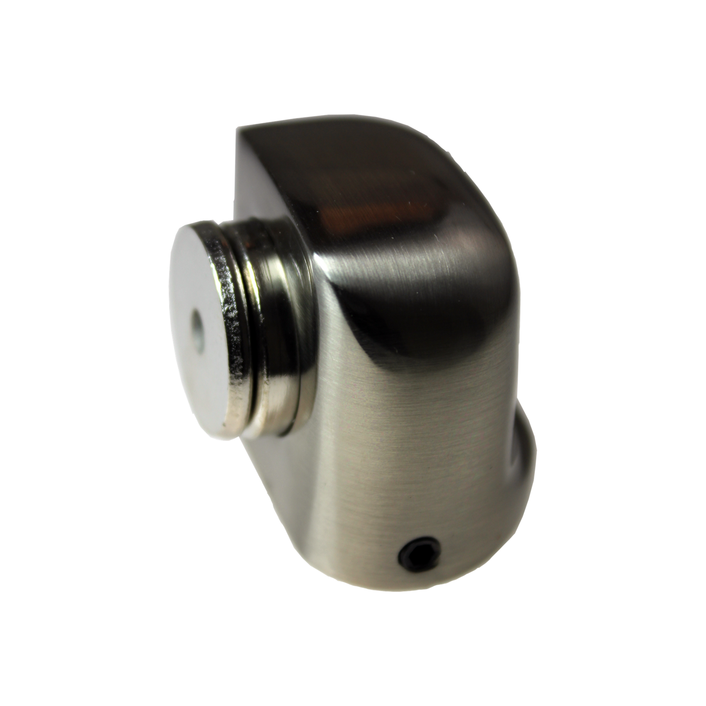 Adoored Satin Chrome Half Moon Magnetic Door Stop 38mm