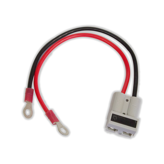 KT Solar HD Connector - 50A with Voltmeter to 8MM Ring Terminals