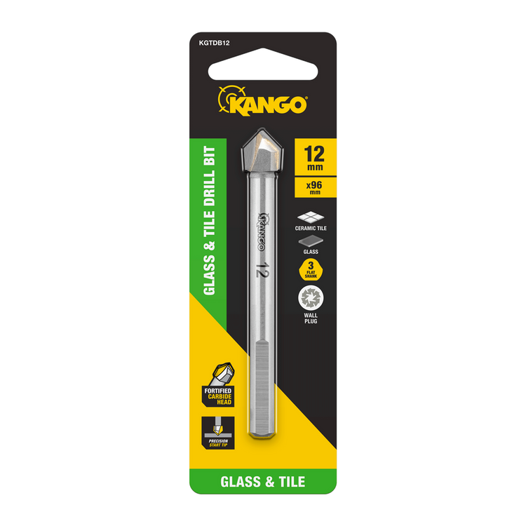 Kango Glass and Tile Drill Bit 12mm
