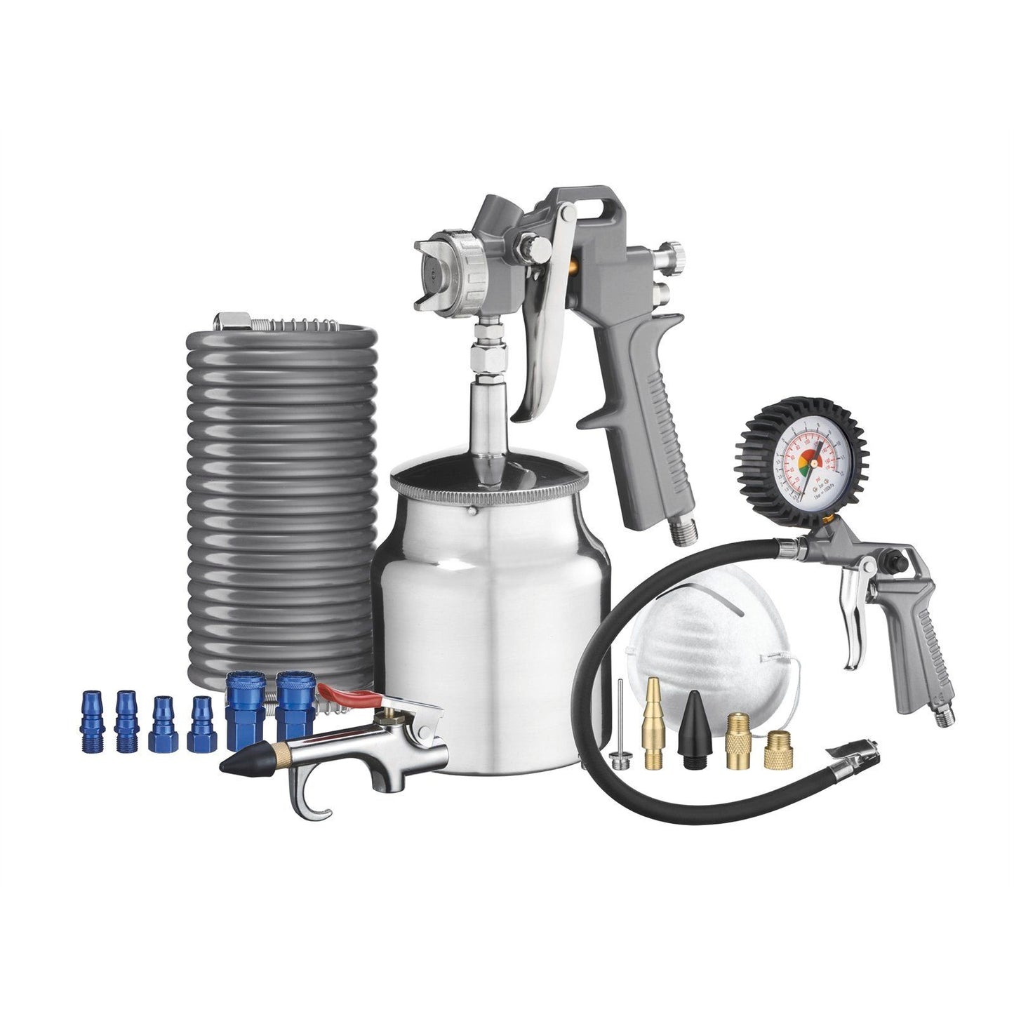 Ozito Air Tool Starter Kit - 30 Piece - 5m Hose