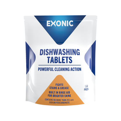 Exonic Dishwashing Tablets - 100 Pack