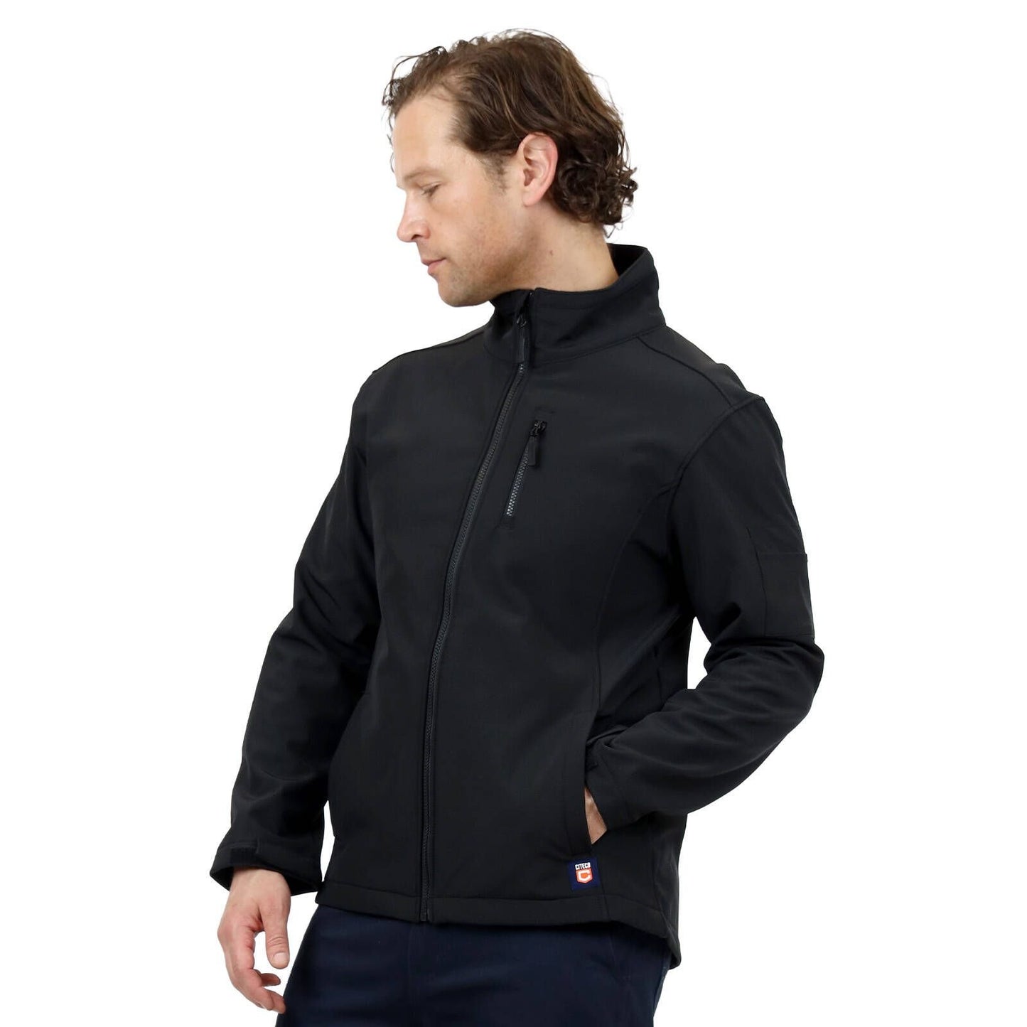 Citeco Black Soft Shell Jacket - Small