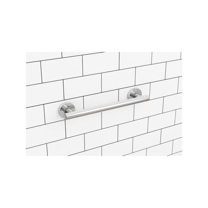 Evekare 450mm Grab Rail with LED Night Light - Polished Stainless Steel