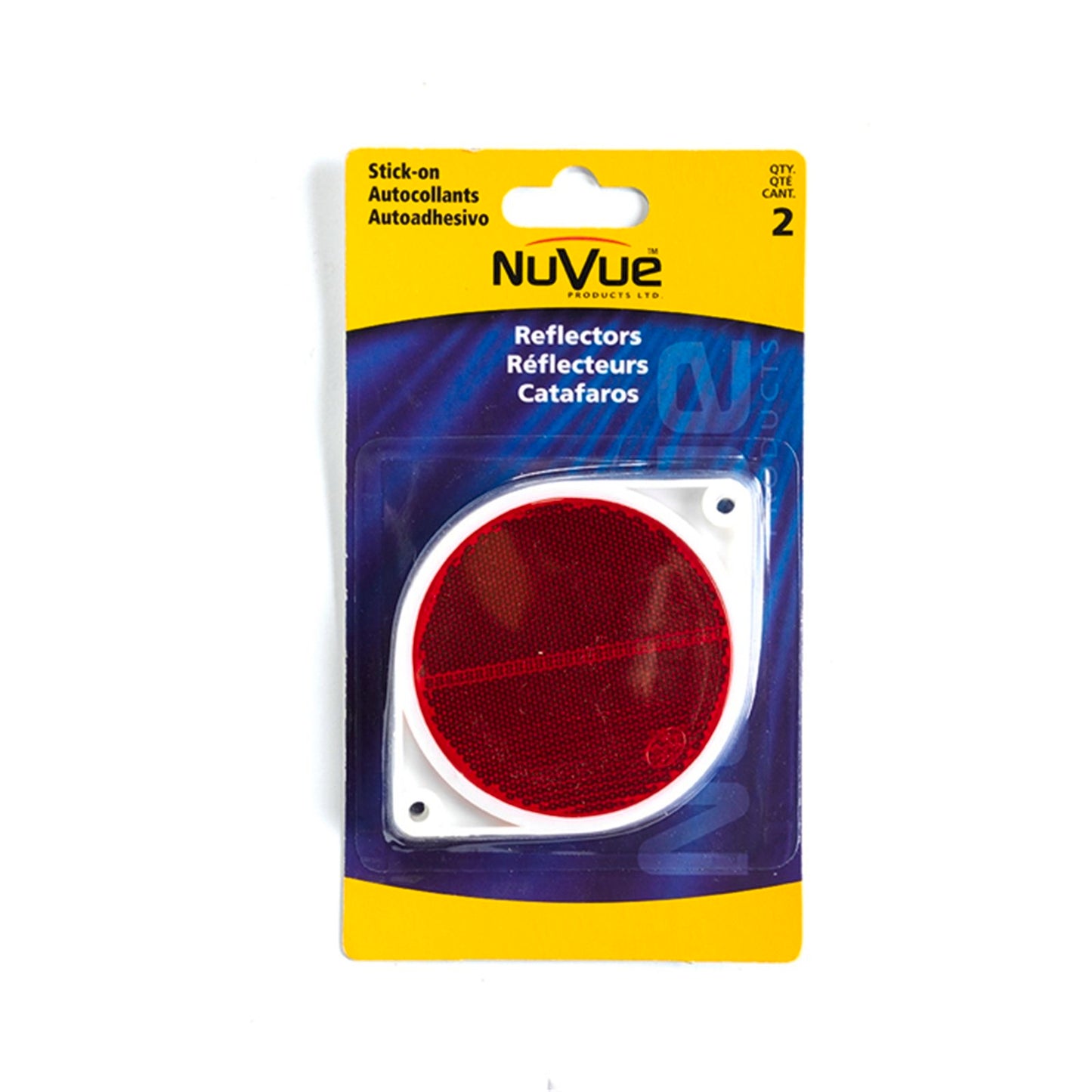 Sandleford Red Round Reflector - 2 Pack