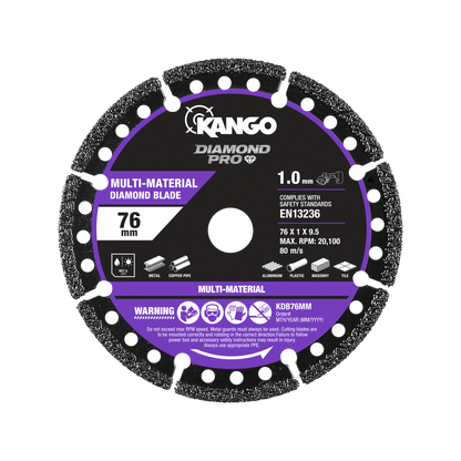 Kango Multi Material Diamond Blade - 76mm