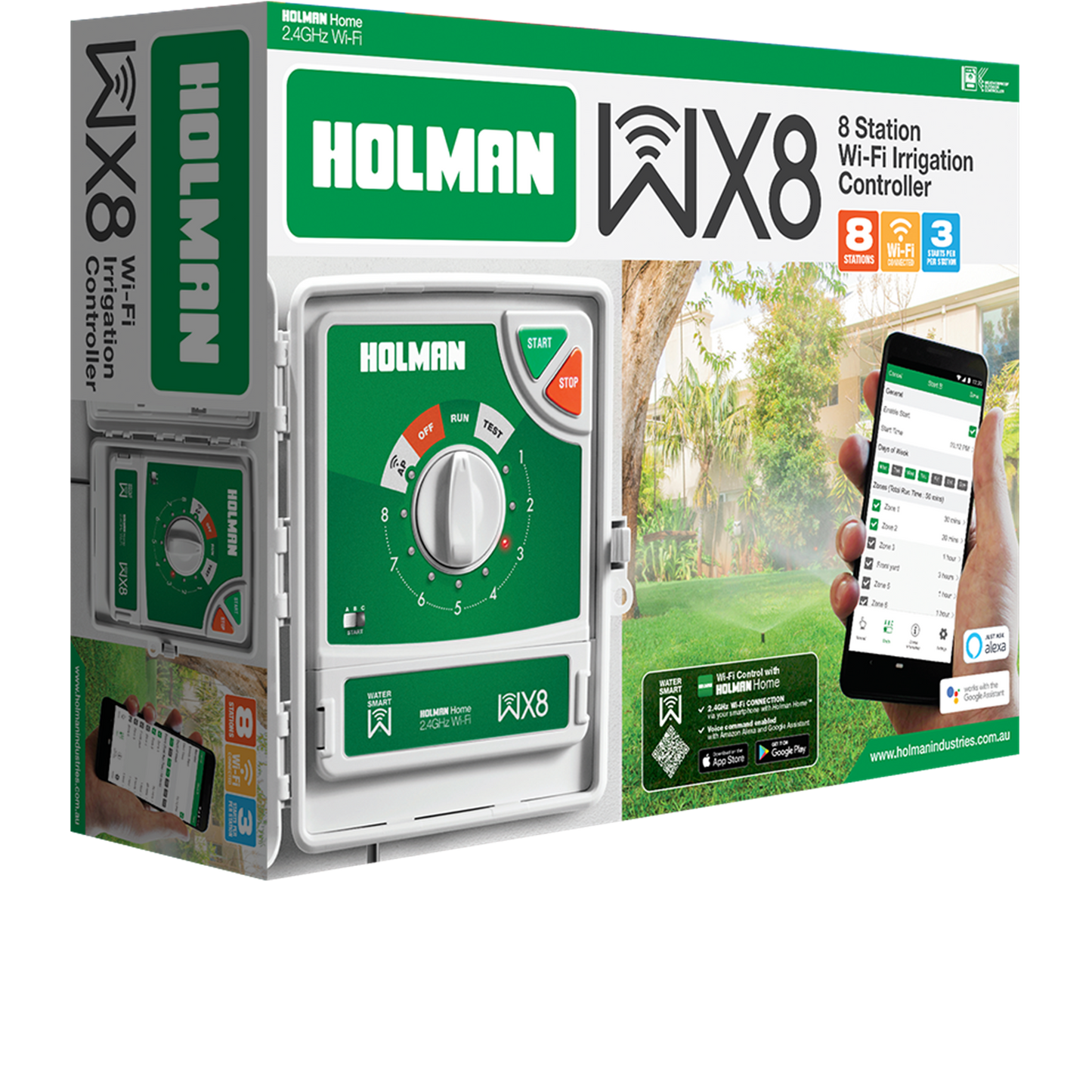 Holman Wi-Fi Irrigation Controller - 8 Zones