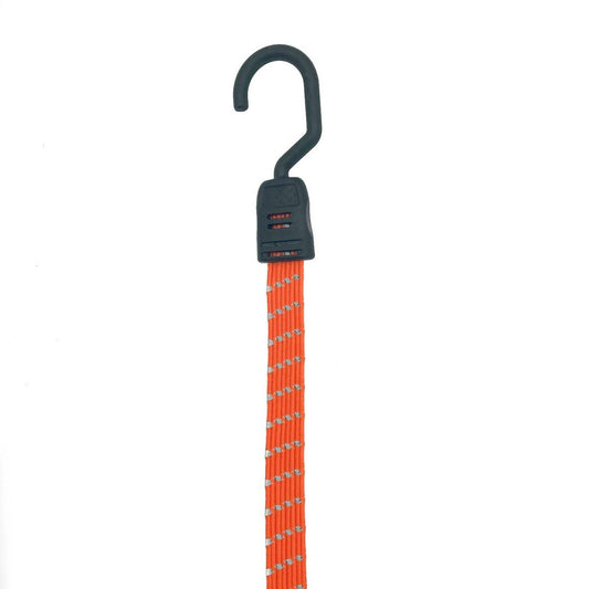 Grunt Reflecta Flat Bungee Strap - 60cm - Rubber - Reflective