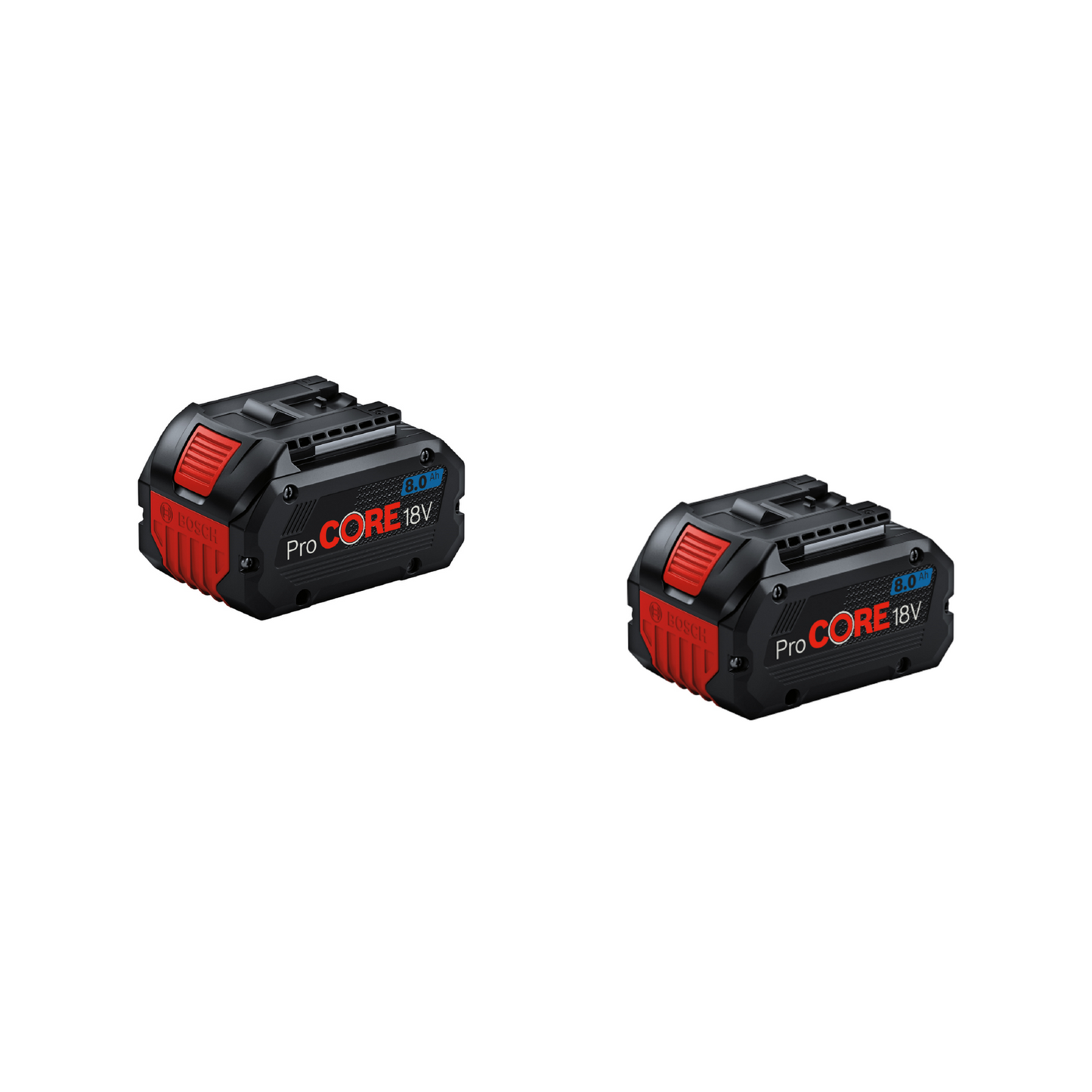 Bosch Battery Pack - 18V - 2 x 8.0Ah - 180 x 119 x 126mm