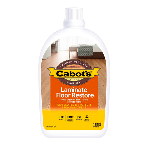 Cabot's Laminate Floor Restore - 1L