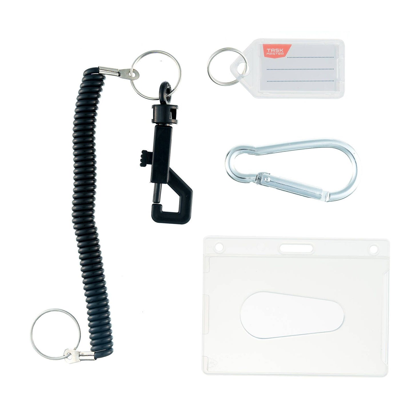 Taskmaster Black ID Kit - 90 x 66mm - 4 Piece
