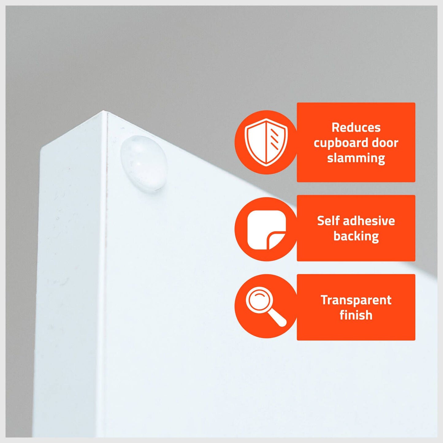 Taskmaster Door Buffer - 9.5 x 3.8mm - 250 Pack