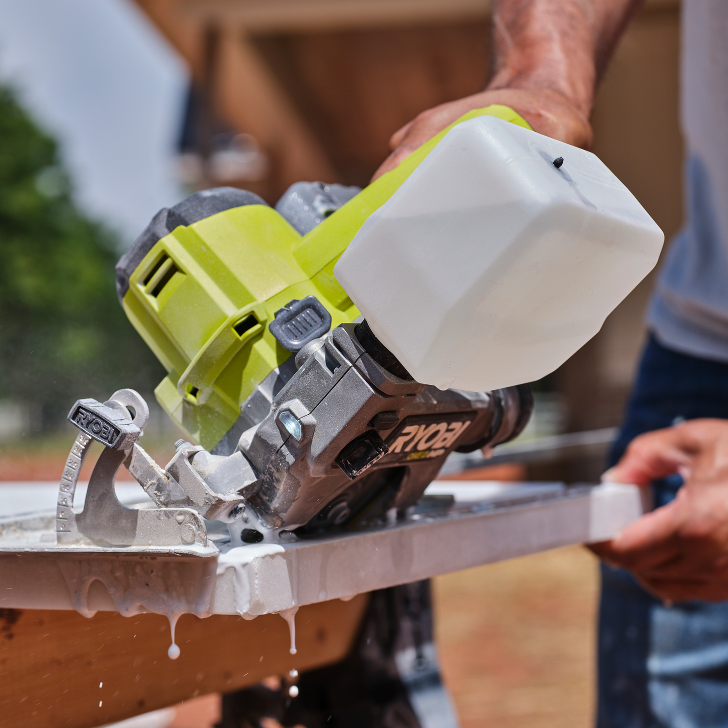 Ryobi HP Brushless Tile and Masonry Saw - 127mm - 18V ONE+