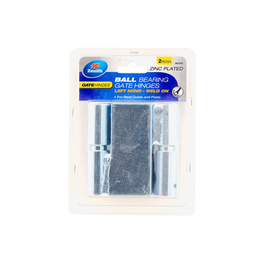 Zenith Left Hand Ball Bearing Gate Hinge - 2 Pack