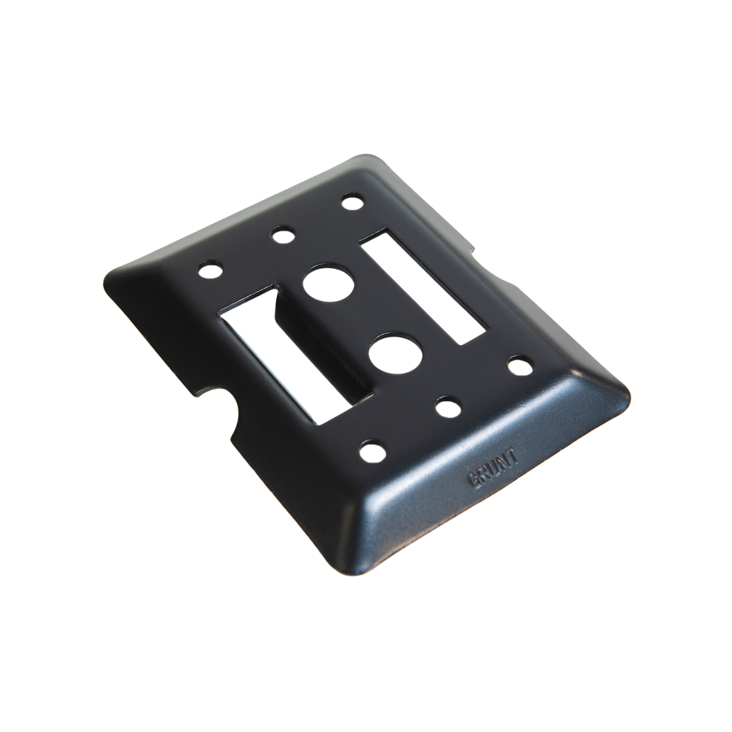 Grunt E Track Versatile Fixing Plate - 550kg - Black
