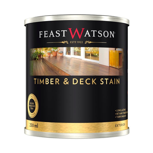 Feast Watson Grey Mountain Ash Timber Deck Stain 250ml Rich Colour