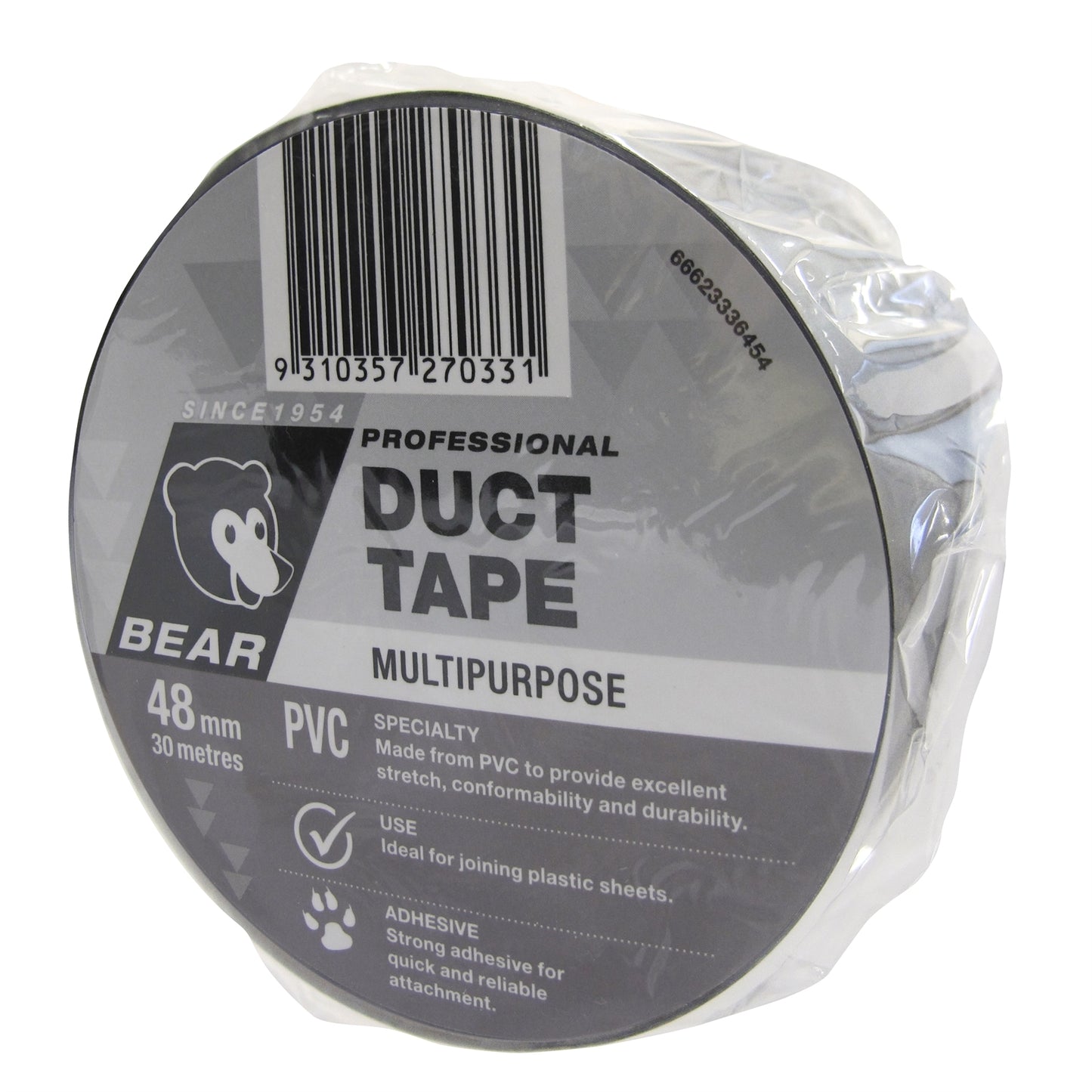 Bear 48mm x 30m Multipurpose Duct Tape