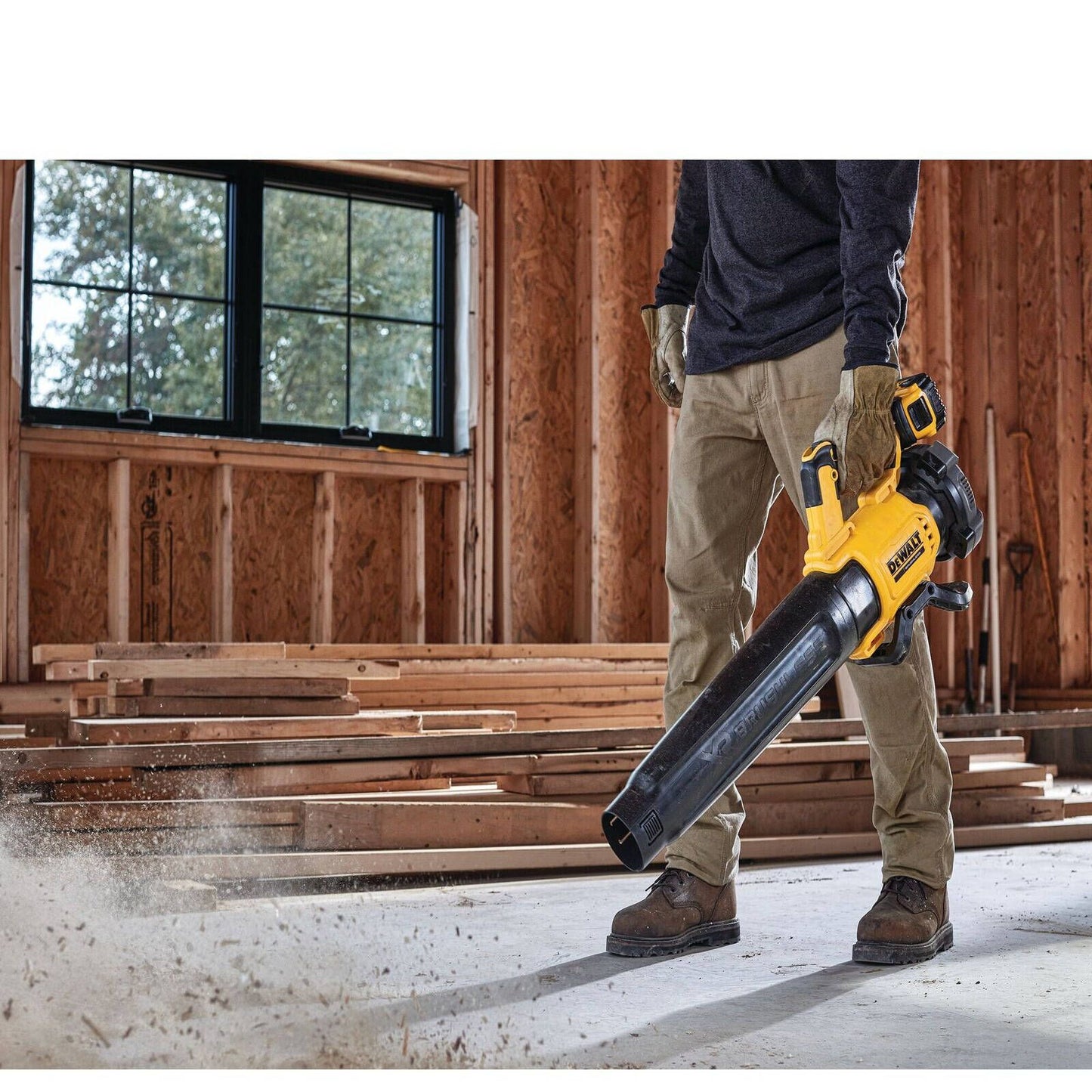 Dewalt Brushless Axial Blower Kit - 18V - 5.0Ah - 450CFM
