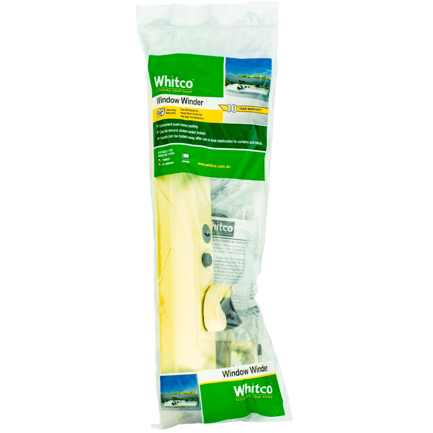 Whitco Lockable Window Winder - 300mm