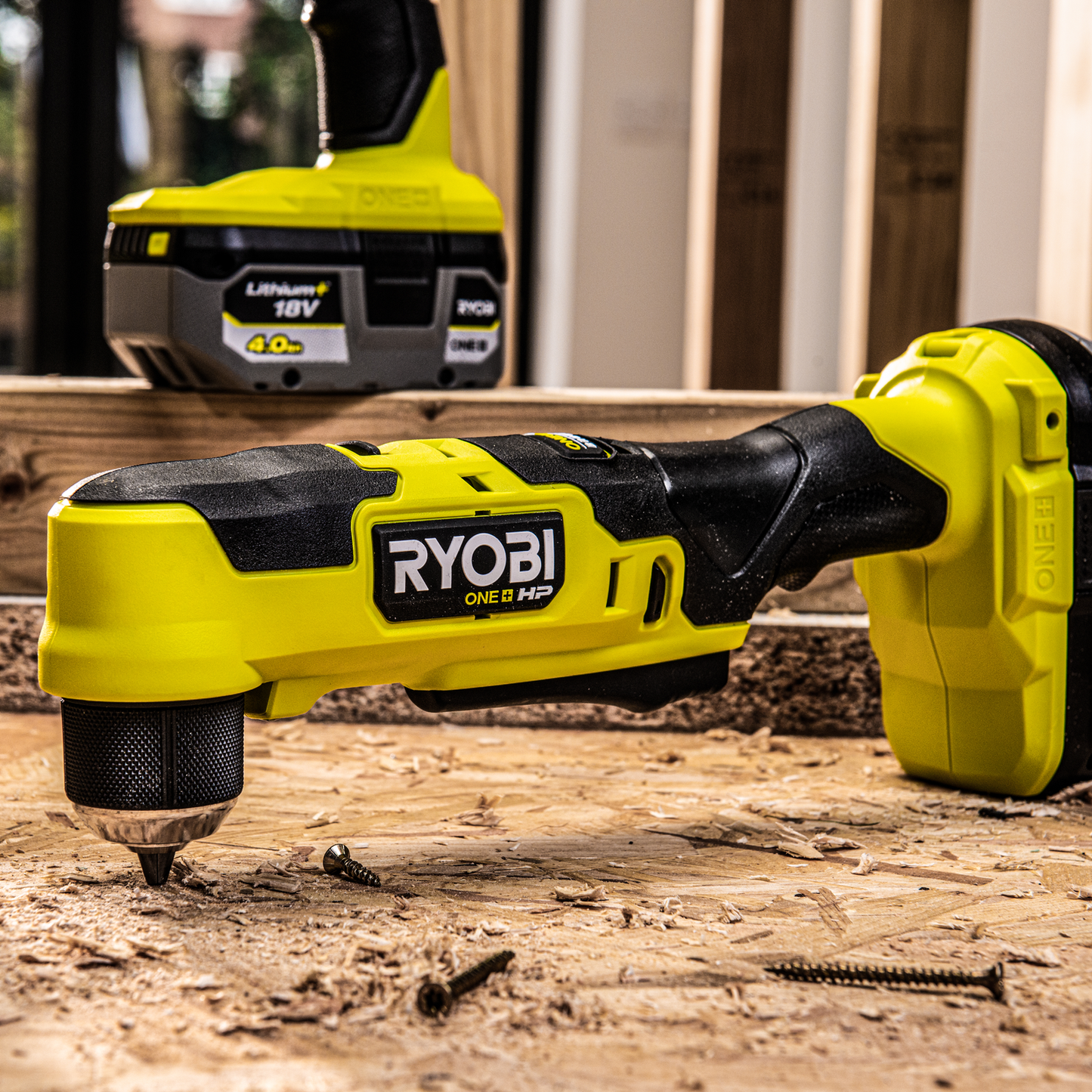 Ryobi Brushless Angle Drill - 89.5mm - 40Nm - Tool Only