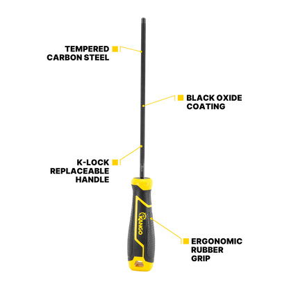 Kango Round Chainsaw File - 200mm x 4mm