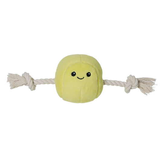 Happy Tails Tennis Ball Plush Toy