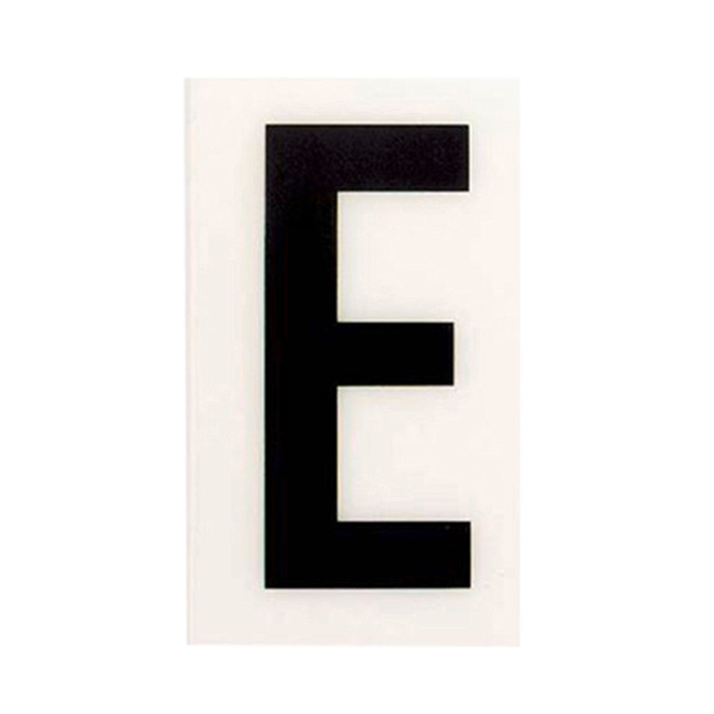 Sandleford Self Adhesive House Letter E - 85mm - White