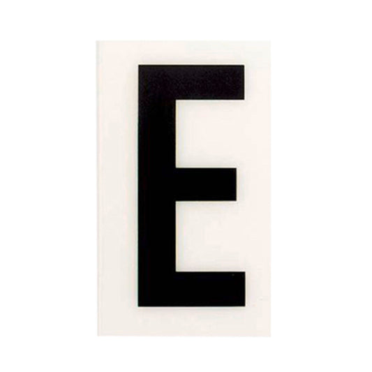 Sandleford Self Adhesive House Letter E - 85mm - White