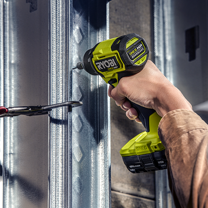 Ryobi HP Brushless Compact Impact Driver & Hammer Drill Kit - 18V ONE+ - 4.0Ah - 2 Piece