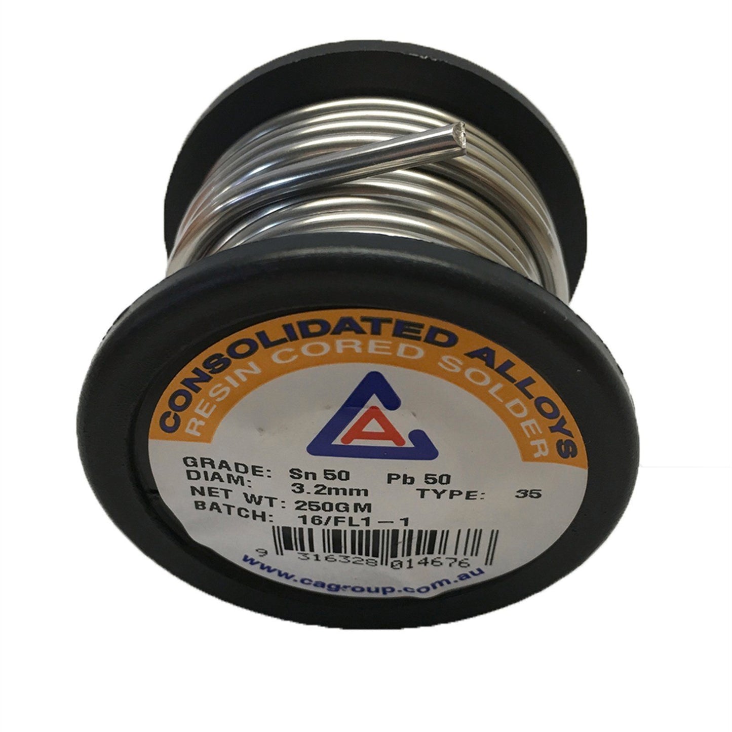 Consolidated Alloys Resin Core Solder - 250g